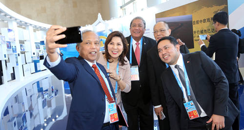 The Silk Road Journey Photography Exhibition was on display during the Belt and Road Forum for International Cooperation